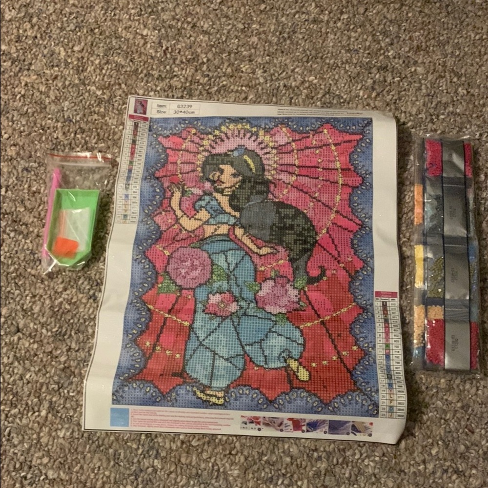 Jasmine Suncatcher Diamond Art Kit